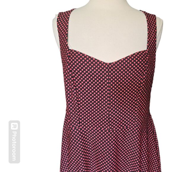 Torrid Jacquard Polka Dot Skater Dress - L - Picture 2 of 10